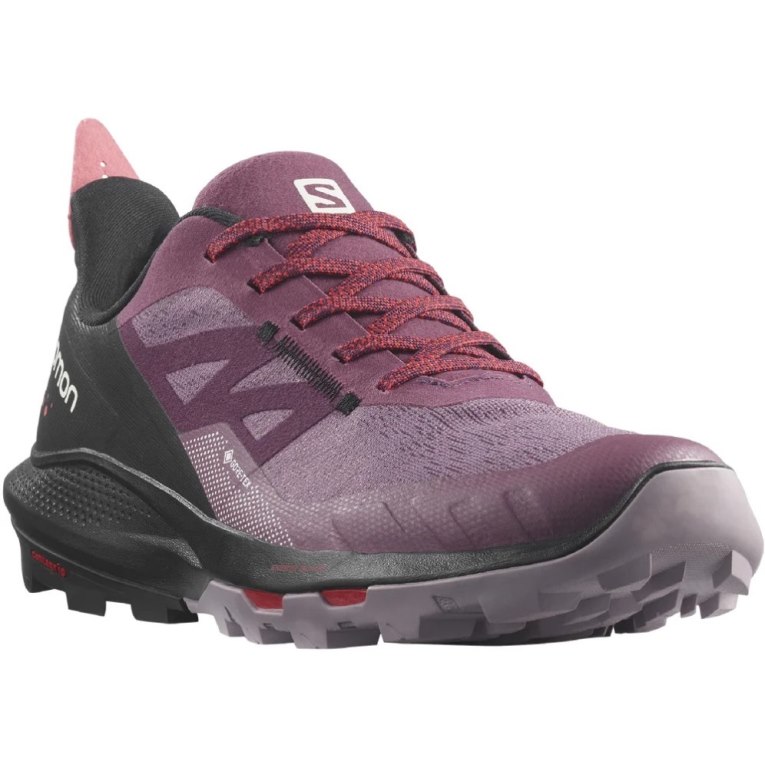 Tenis Senderismo Salomon Outpulse GTX Mujer Fucsia Negros | MX ANFH235